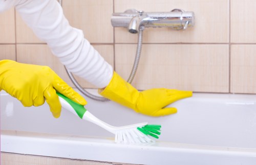 Washroom and shared area cleaning for a commercial property